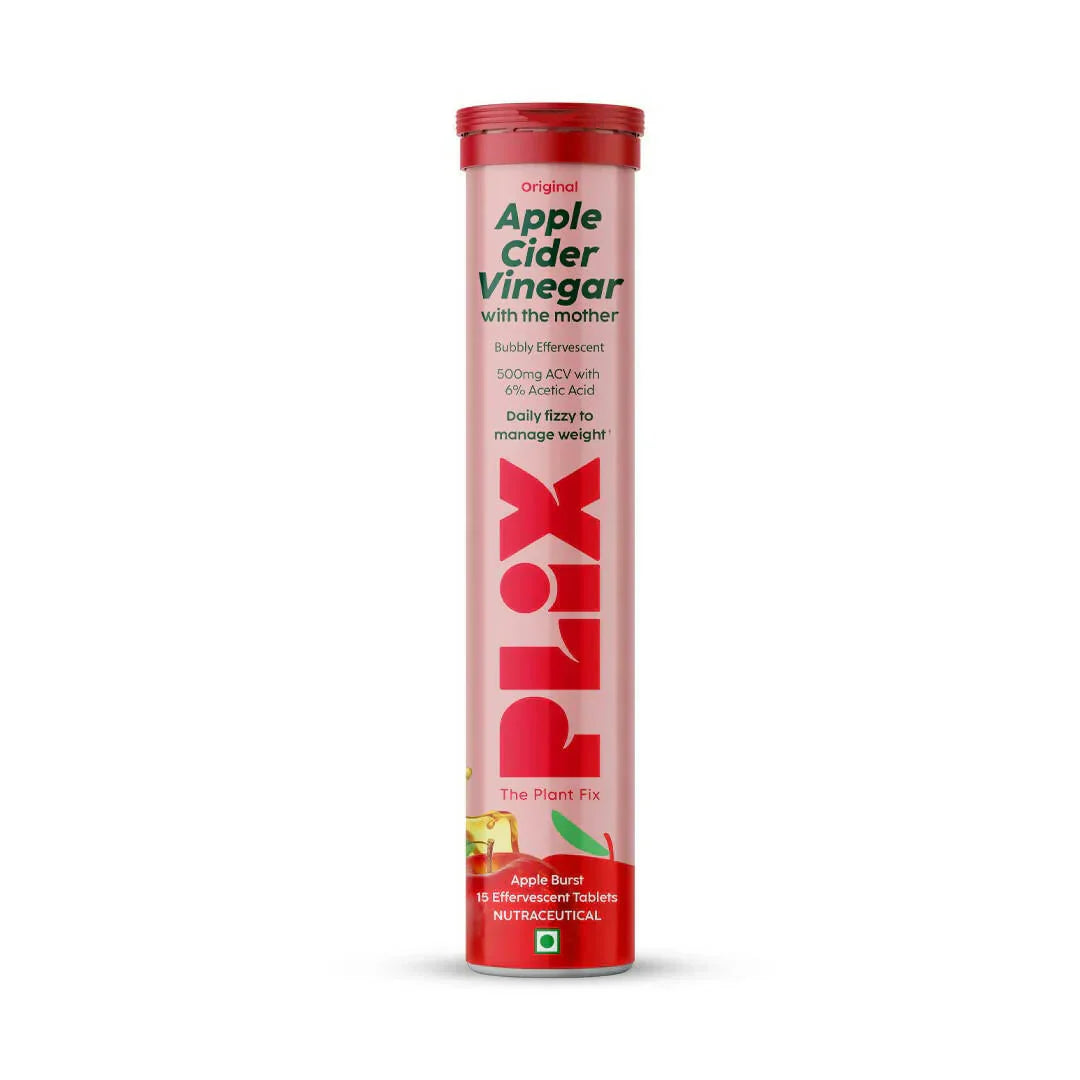 PLIX - THE PLANT FIX Apple Cider Vinegar Effervescent Tablet-15 image 1
