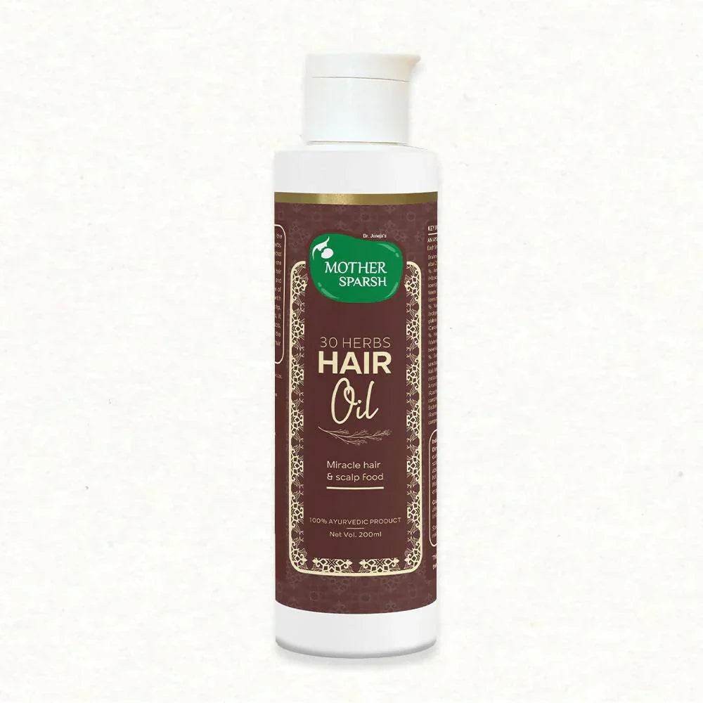 Mother Sparsh 30 Herbs Hair Oil -200 ml image 1
