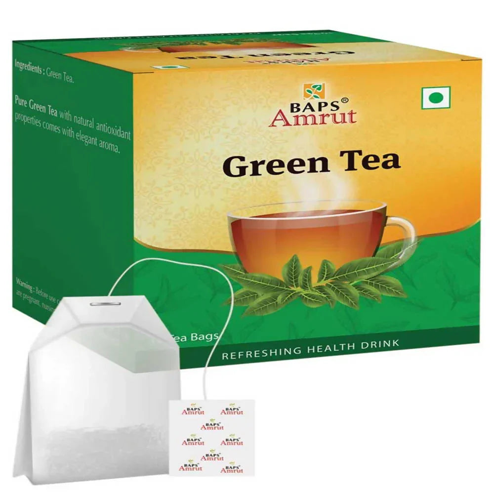 Baps Amrut Green Tea -10 Tea bags image 1