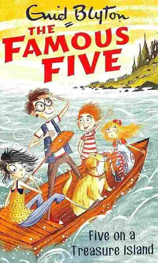 FAMOUS FIVE: 01:FIVE ON A TREASURE ISLAND (Paperback) - Enid Blyton image 1
