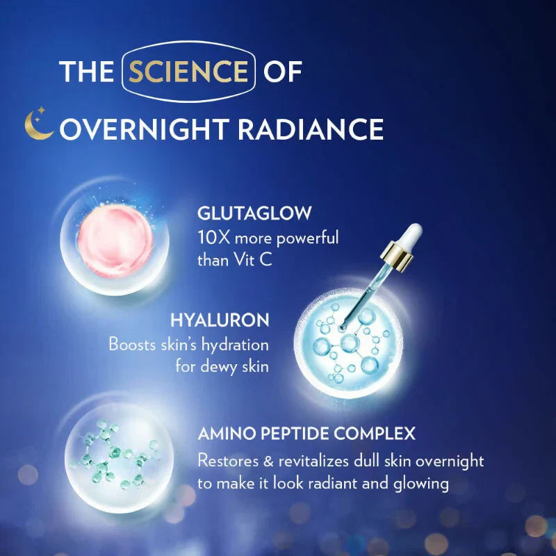 Vaseline Gluta-Hya Overnight Radiance Serum-200 ml - Pack of 1 image 4