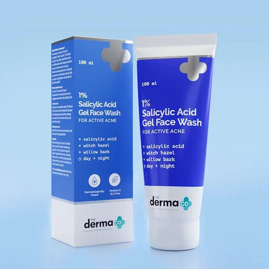 1% Salicylic Acid Gel Face Wash with Salicylic Acid & Witch Hazel - 100ml image 1