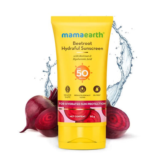 Beetroot Hydraful Sunscreen With Beetroot & Hyaluronic Acid - 50 g image 1