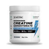 Micronised Creatine Monohydrate (100g, 33 Servings) | 100% Pure Creatine | Unflavored | Supports Athletic Performance and Power image 1