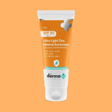 Ultra Light Zinc Mineral Sunscreen with SPF 50 For Broad Spectrum, UVA, UVB & Protection - 50g image 1