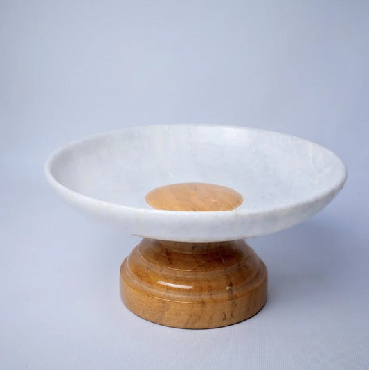 White Marble Bowl Home Decore image 1