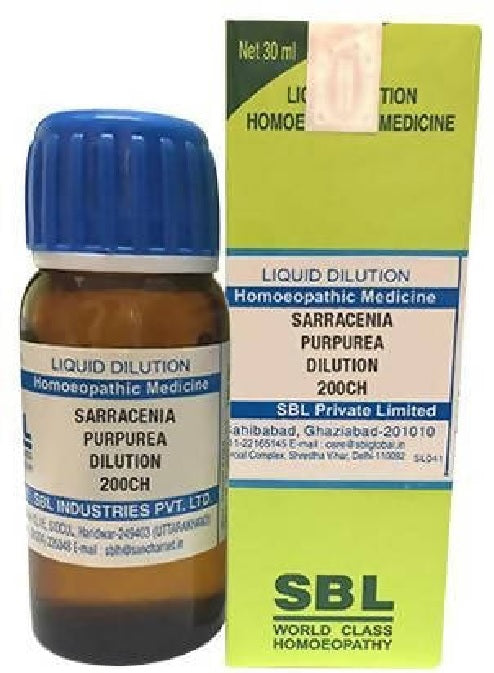 SBL Sarracenia Purpurea Dilution 200 CH-30ml image 1