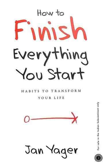 How To Finish Everything You Start (Paperback) image 1