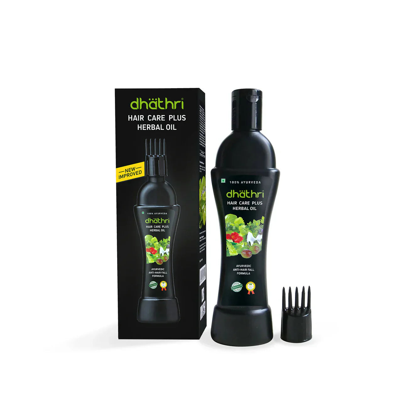 Dhathri Hair Care Plus Herbal Oil For Hair Growth & Intense Hair Fall -100 ml image 1