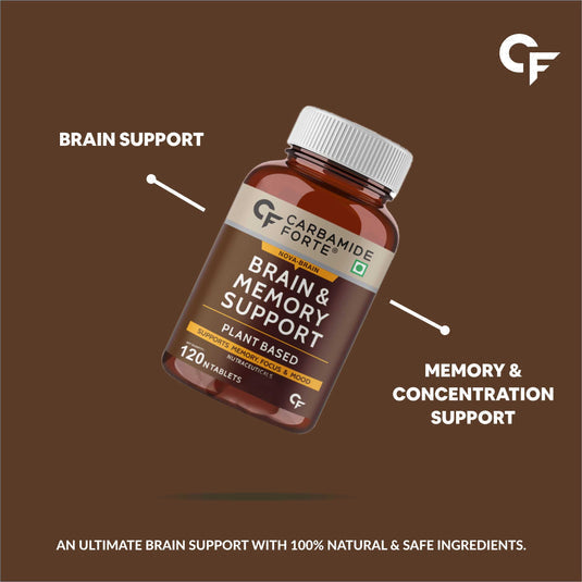 Carbamide Forte Brain Carbamide Forte - 120 Veg Tablets image 2