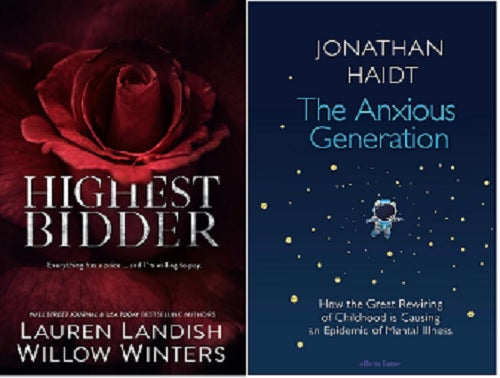 The Anxious Generation :  Highest Bidder :- paperback 2 books set image 1