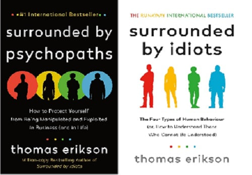 Surrounded by Idiots  & Surrounded by Psychopaths- paperback image 1
