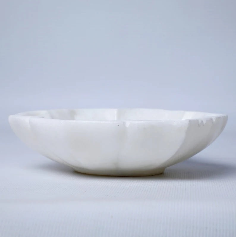 White Marble Bowl,Tray image 2