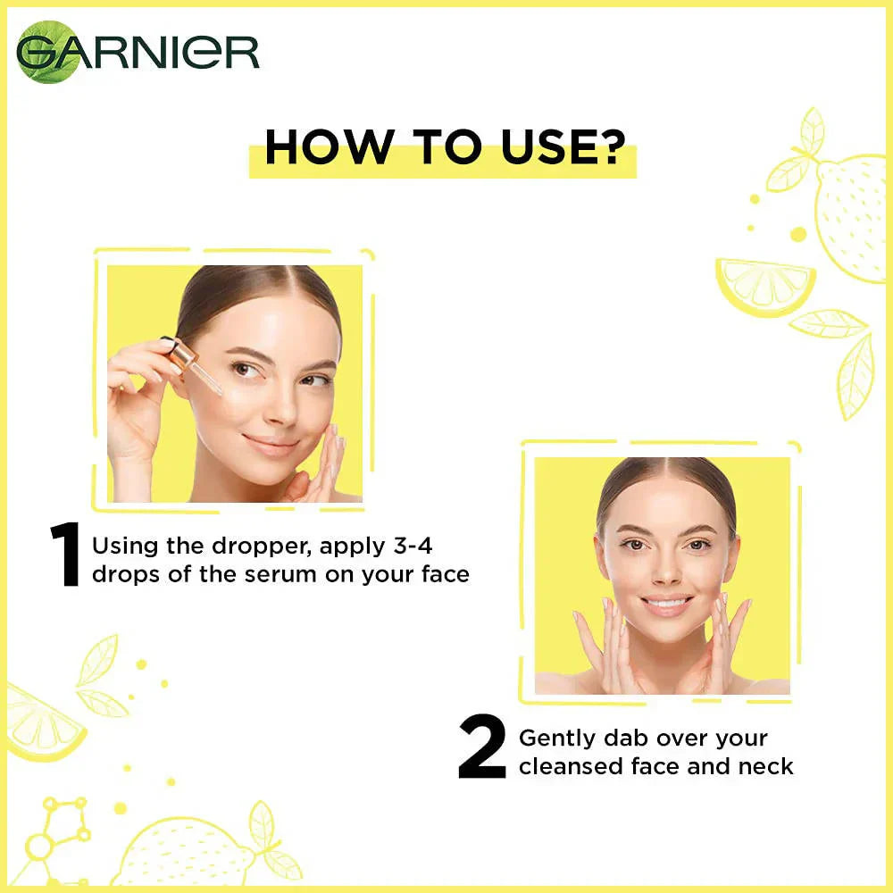 Garnier Bright Complete Vitamin C Booster Face Serum -50 ml image 3