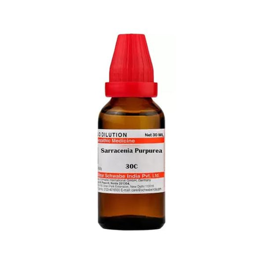 Willmar Schwabe Homeopathy Sarracenia Purpurea Dilution (30 ML)-30CH image 1