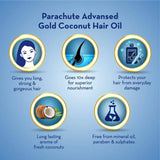 Parachute Advansed Gold Coconut Hair Oil -400 ml image 2