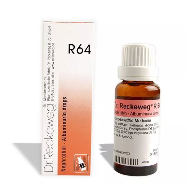 Dr. Reckeweg R64 Albuminuria Drop - 22 ml image 1