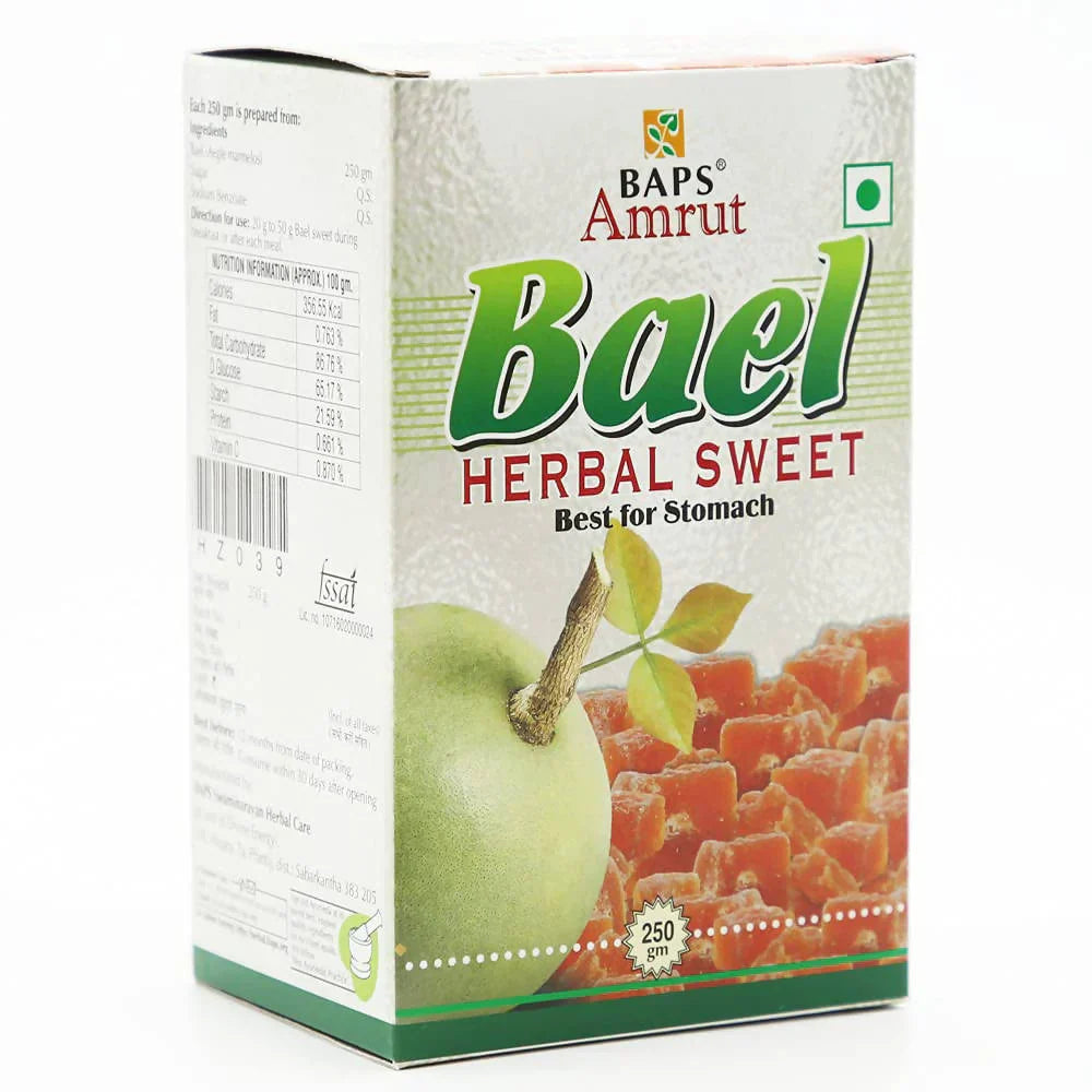 Baps Amrut Bael Herbal Sweet Candy -250 gm image 2