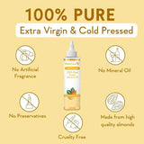 WishCare Pure Cold Pressed Sweet Almond Oil -100 ml image 2
