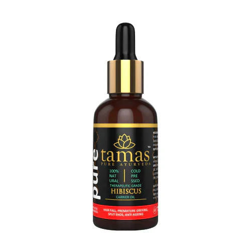 Tamas Pure Ayurveda 100% Natural Hibiscus Cold-Pressed Oil-30ml image 1