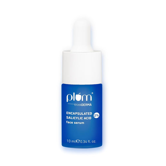 Plum 2% Encapsulated Salicylic Acid Face Serum | Fights Active Acne | Controls Oil :- 10 ml image 1