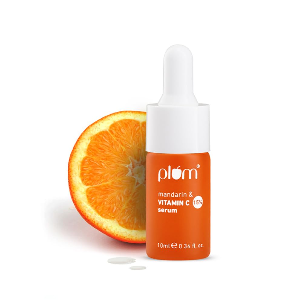 Plum 15% Vitamin C Face Serum For Glowing Skin :- 10 ml image 1
