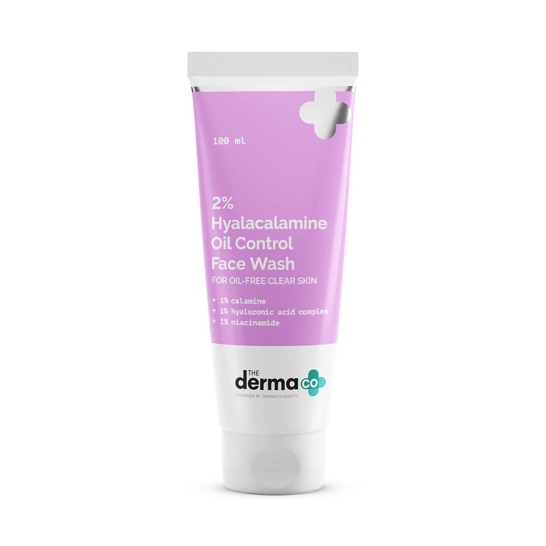 2% Hyalacalamine Oil Control Face Wash For Oil-Free Clear Skin - 100ml image 1