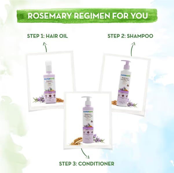 Mamaearth Rosemary Hair Fall Control Kit - 650 ml image 5