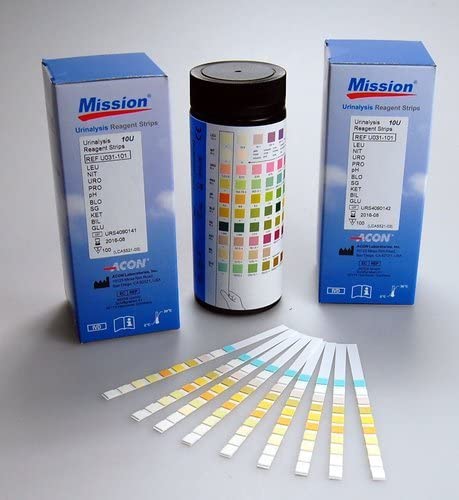 Mission Urine Strips 10 Parameters image 1