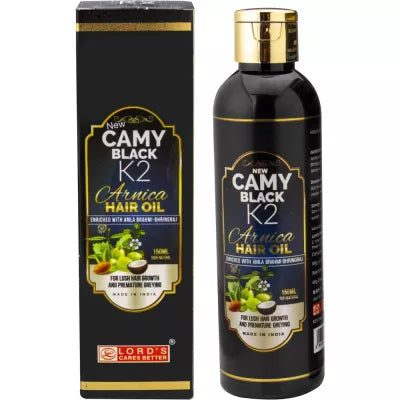 Lord's Camy Black K2 Arnica Hair Oil - 150 ml image 1