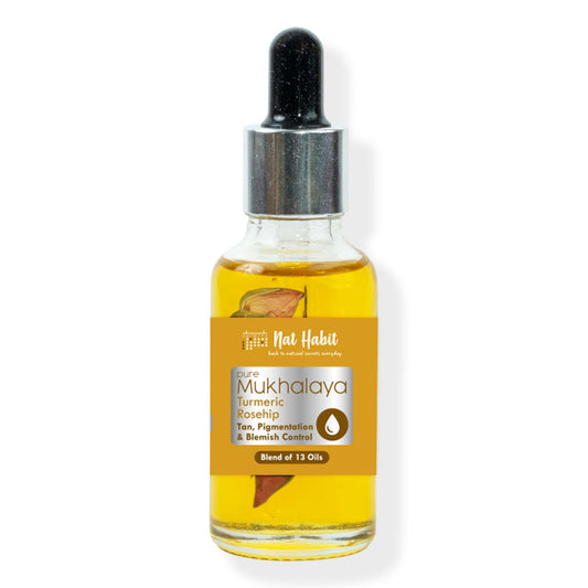 Nat Habit Pure Turmeric Rosehip Mukhalaya - 30 ml image 1