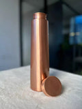 Plain Pencil Copper Drinking Water Bottle - 900ml image 4