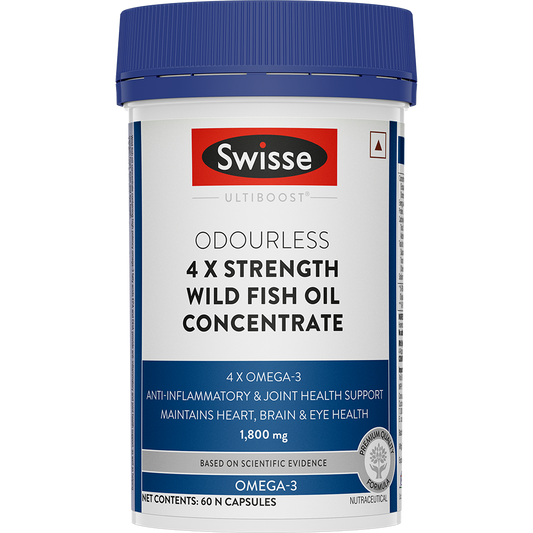 Swisse 4X Fish Oil Omega 3 - 60 Capsules image 1