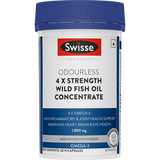 Swisse 4X Fish Oil Omega 3 - 60 Capsules image 1