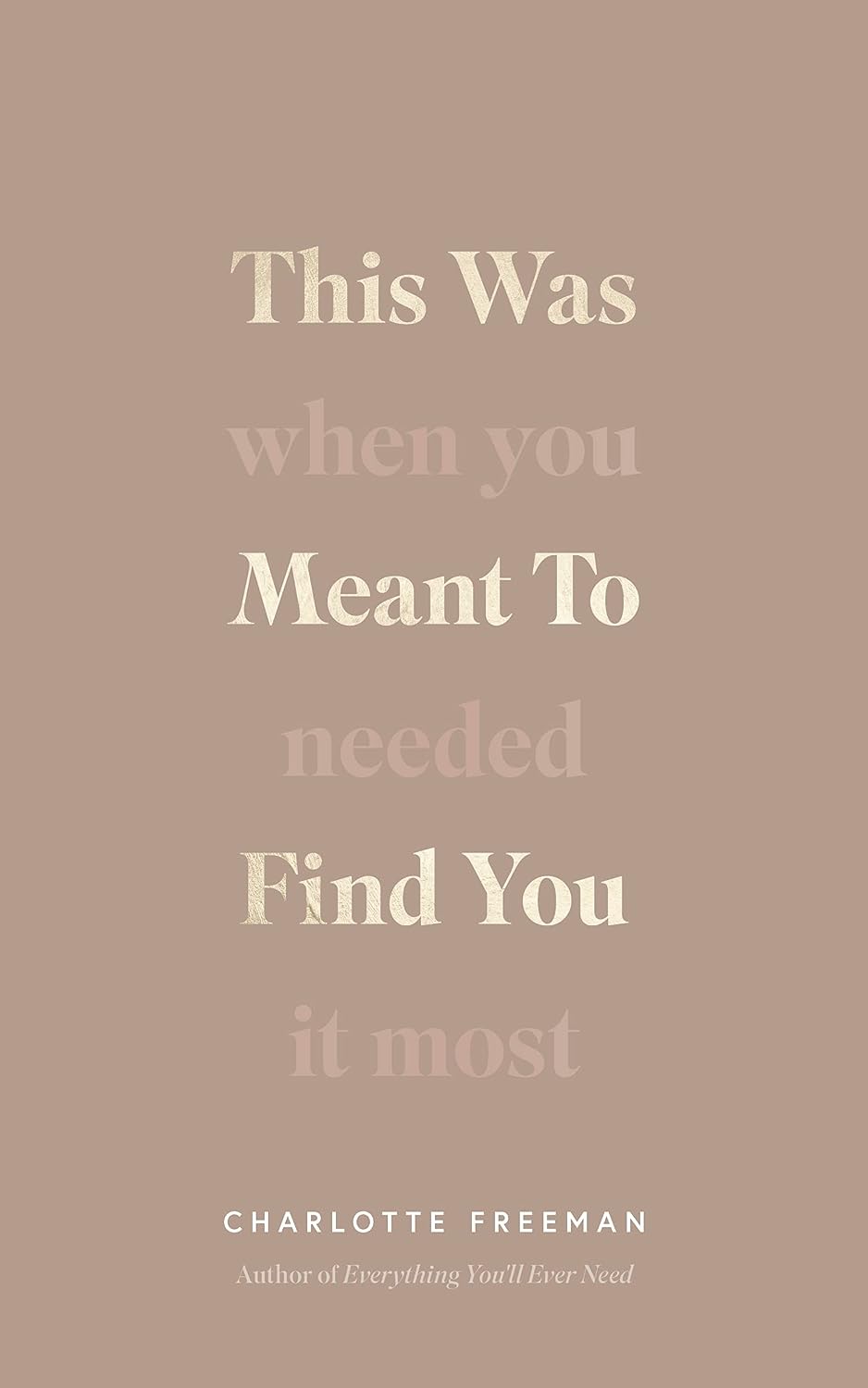 This Was Meant to Find You - Paparback image 1