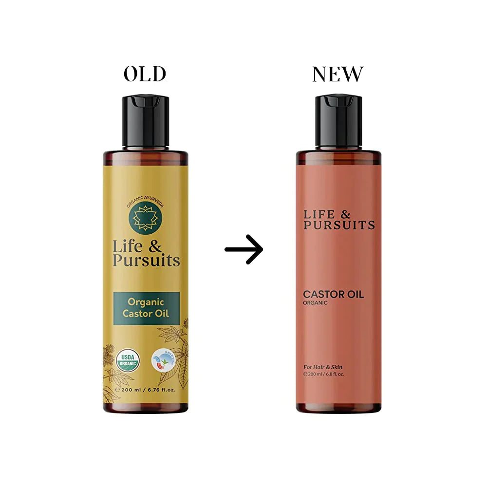 Life and Pursuits Organic Castor Oil For Hair Growth & Skin -200 ml image 2