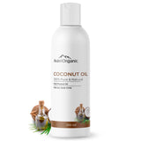 Aravi Organic  Cold Pressed Coconut Oil And Castor Oil  200 ml image 3
