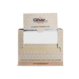 Ghar Soaps Face Hand Clean Towels -Gym & makeup remover -XL image 2