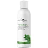 Aravi Organic Cold Pressed Neem Oil - For Control Hair Fall & Dandruff, -200 ml image 1