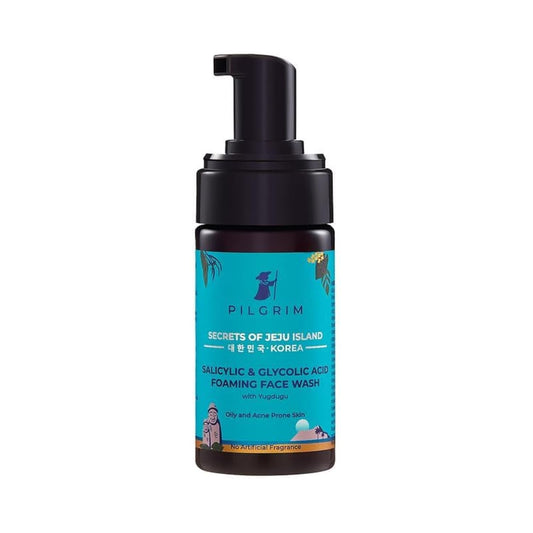 Pilgrim Korean 1.5% Salicylic  Foaming Face Wash120 Ml image 1