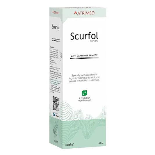 Atrimed Ayurvedic Scurfol Topical Shampoo -100 ml image 1
