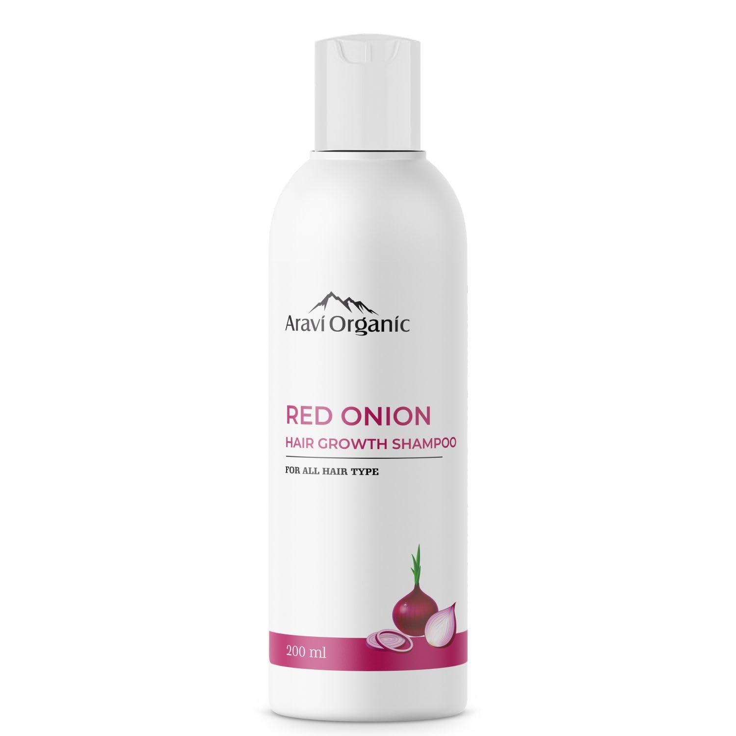 Aravi Organic Red Onion Hair Shampoo -200ml image 4