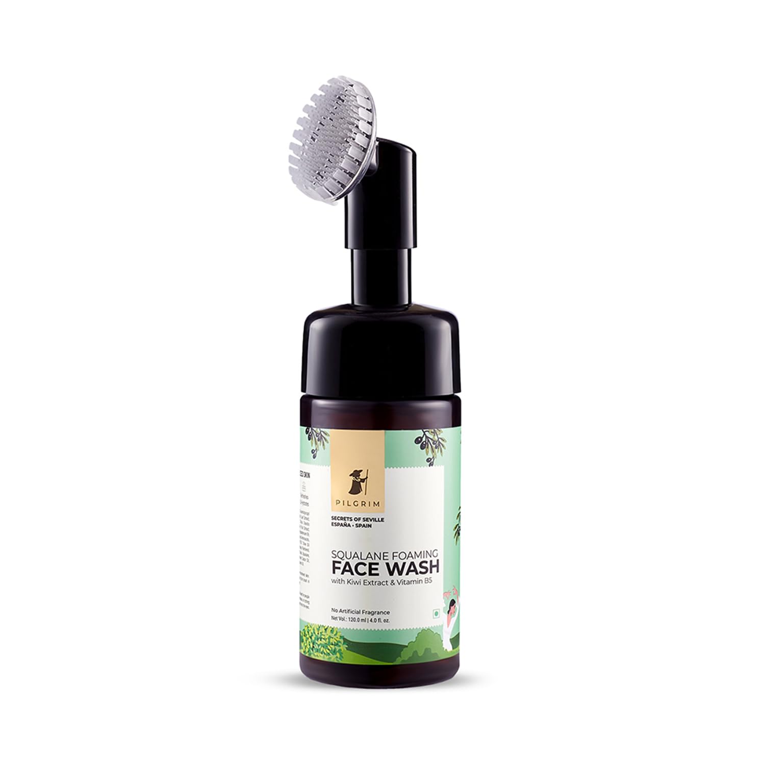 PILGRIM Spanish Squalane foaming face wash  120ml image 1