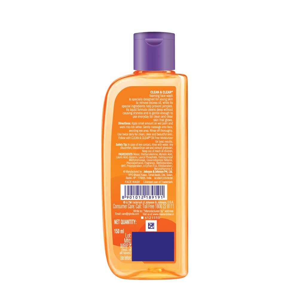 Clean & Clear Aloe Vera Face Wash 150ml image 4