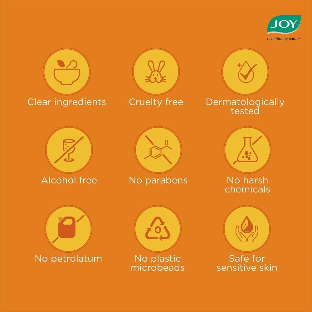 Joy Vitamin C Face Wash For Glowing Skin (2X100ml) pack of 2 image 5