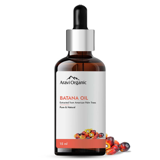 Aravi Organic Pure Batana Hair Oil  Hair Growth -15 ml image 1