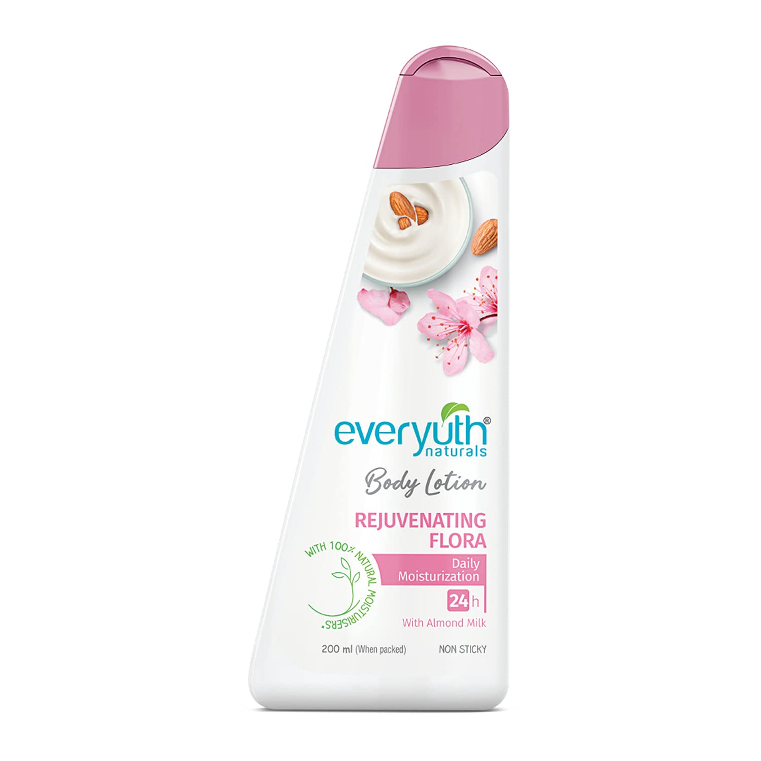 Everyuth Naturals Body Lotion Rejuvenating Flora - 200ml image 1