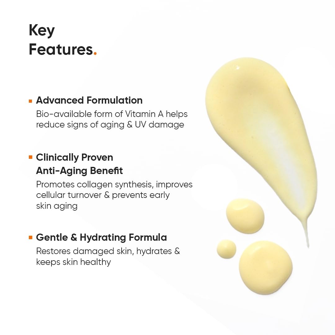 Minimalist 2% Retinoid Anti Ageing Night Cream for Wrinkles & Fine Lines-30ml image 5