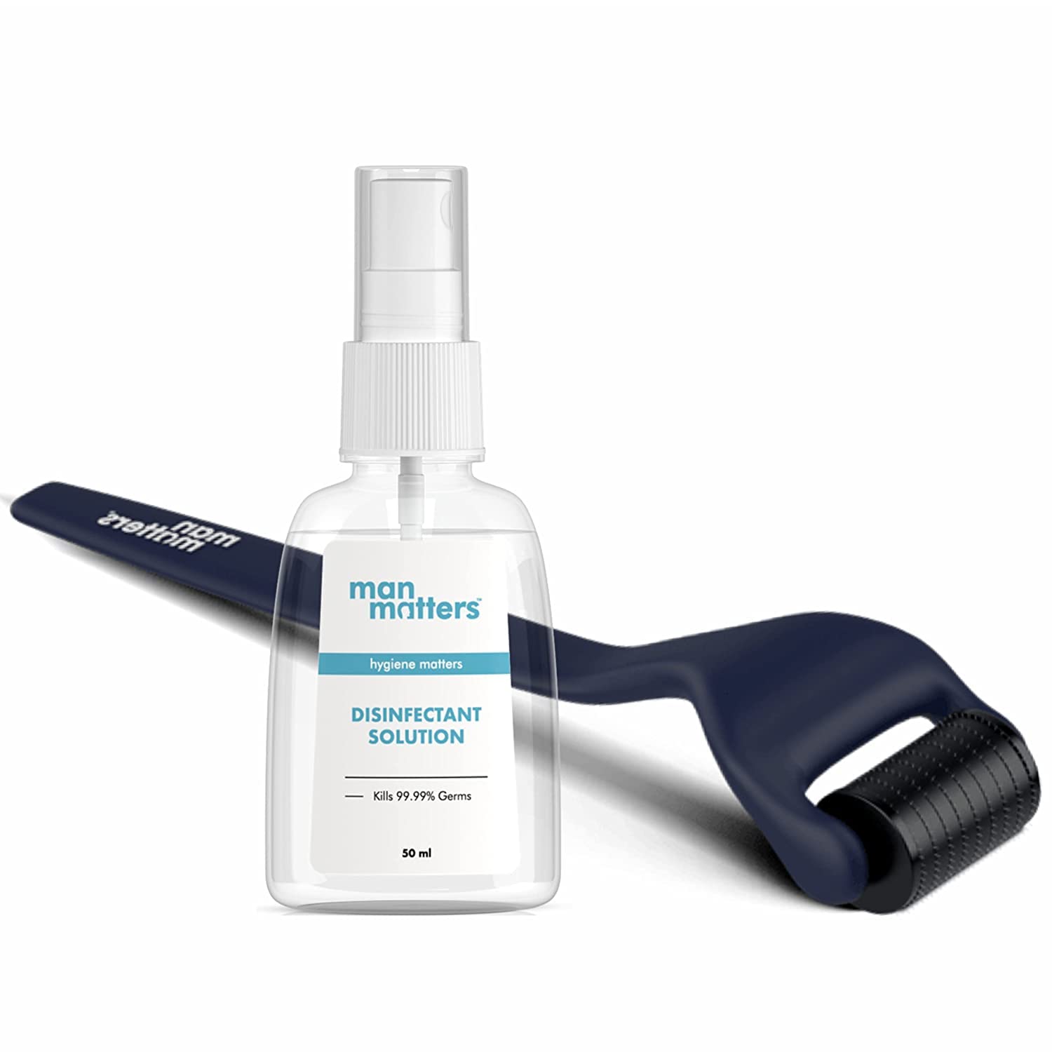 Man Matters Advance Derma Roller with Disinfectant | For Scalp & Beard | image 1