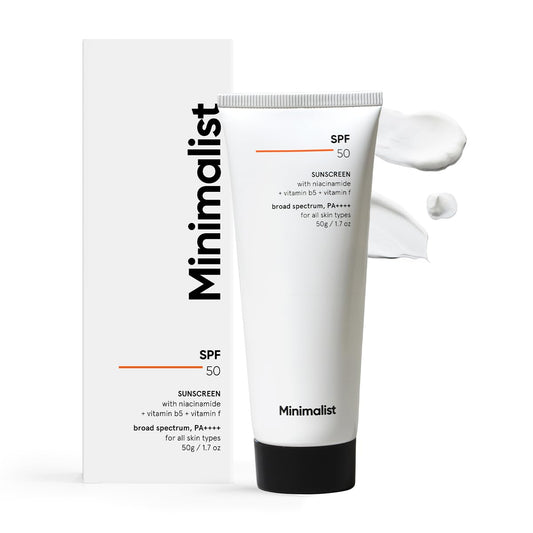 Minimalist Sunscreen SPF 50 PA++++ || For Women & Men | 50g image 1